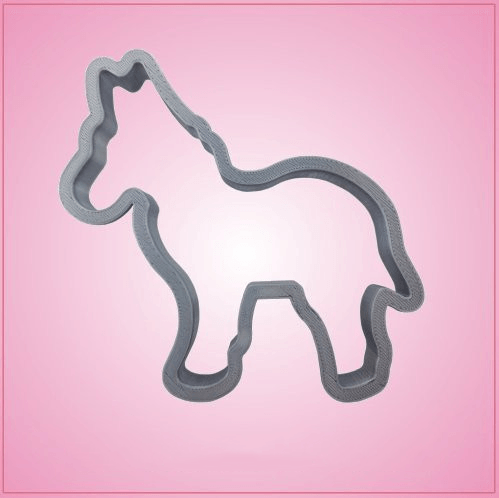 Large Democrat Donkey Cookie Cutter