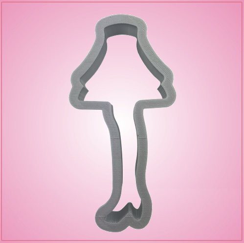 Quality Grey Plastic Leg Lamp Cookie Cutter