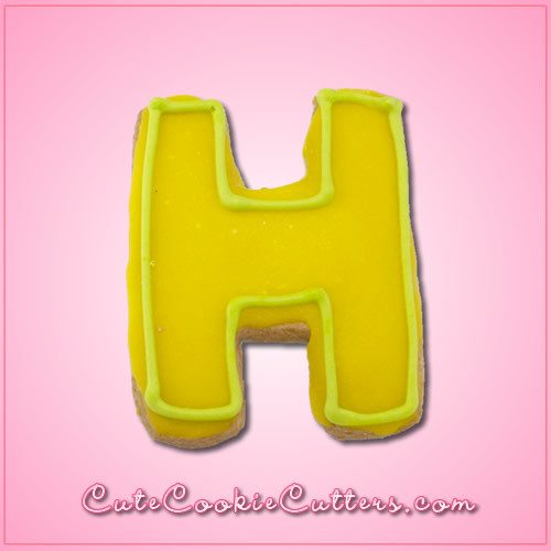 Letter H Cookie Cutter - Cheap Cookie Cutters