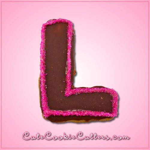 Letter L Cookie Cutter - Cheap Cookie Cutters