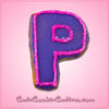 Letter P Cookie Cutter