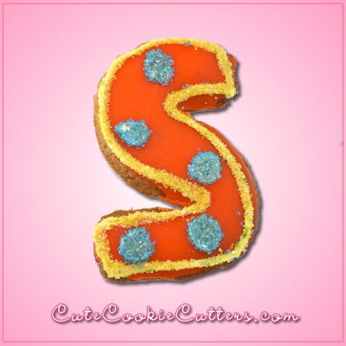 Letter S Cookie Cutter - Cheap Cookie Cutters