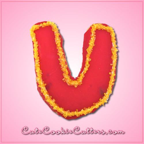 Letter U Cookie Cutter - Cheap Cookie Cutters