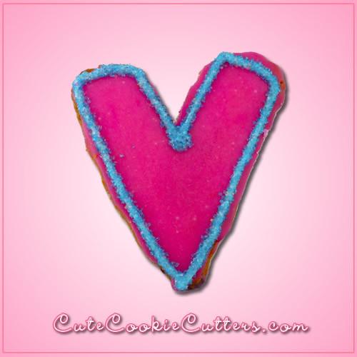 Letter V Cookie Cutter - Cheap Cookie Cutters