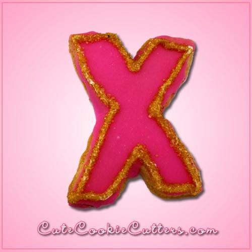 Letter X Cookie Cutter - Cheap Cookie Cutters