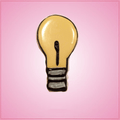 Light Bulb Cookie Cutter