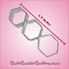 Linked Hexagon Cookie Cutter 
