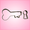 Lock and Key Cookie Cutter Set 