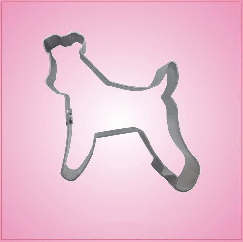 Long Tail Wire Fox Terrier Cookie Cutter 