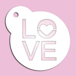 Love Squared Stencil