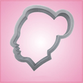 Man Bun Cookie Cutter 