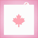 Simple Maple Leaf Stencil