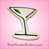 Decorated Mini Martini Glass Cookie