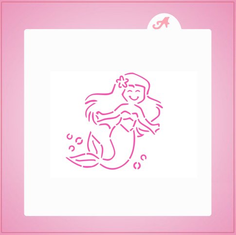 Mermaid PYO Stencil
