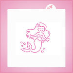 Mermaid PYO Stencil