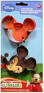 Mickey Mouse Cookie Cutter Set 2 