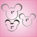 Mickey Mouse Shaped Cookie Cutters