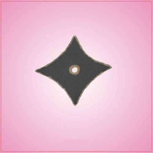 Mini Chinese Throwing Star Cookie Cutter 