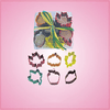 Mini Autumn Leaf Cookie Cutter Set 