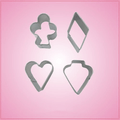 Mini Card Suit Cookie Cutter Set 