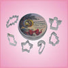 Mini Christmas Cookie Cutter Set 6 Piece 