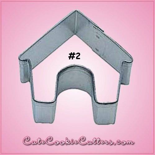 Mini Doghouse Cookie Cutter 