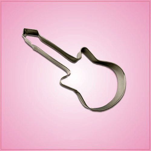 Mini Electric Guitar Cookie Cutter 