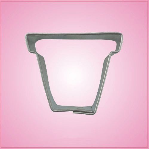 Mini Flower Pot Cookie Cutter 