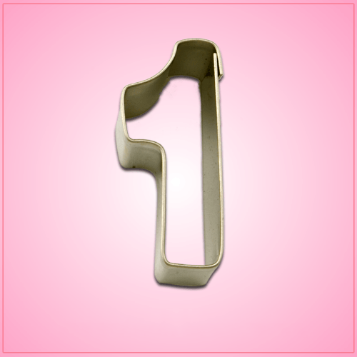 Mini Number 1 Cookie Cutter 