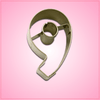 Mini Number 9 Cookie Cutter 