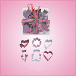 Mini Valentines Day Cookie Cutter Set