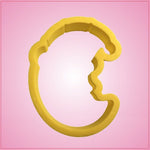 Moon With Stocking Cap Cookie Cutter