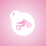 Motorcycle Stencil
