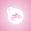 Motorcycle Stencil
