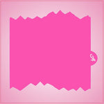 Mountain Range Edger Stencil