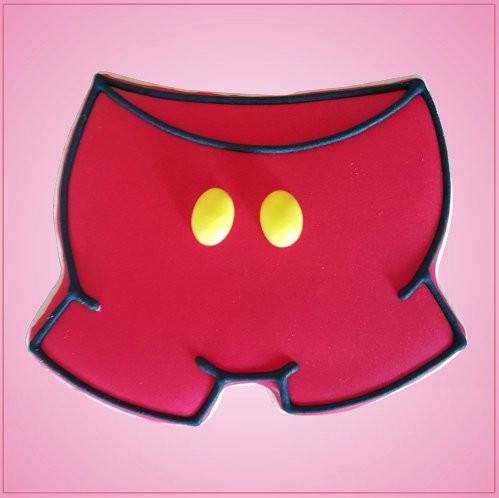 Mouse Shorts Cookie Cutter 