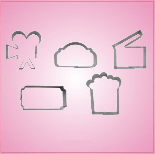 Movie Cookie Cutter Set 