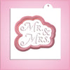 Mr and Mrs Cookie Cutter With Stencil