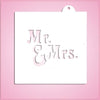 Mr. & Mrs. Hearts Stencil