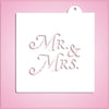 Mr and Mrs Cookie Cutter With Stencil