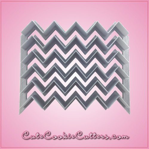 Multi-Chevron Cookie Cutter 
