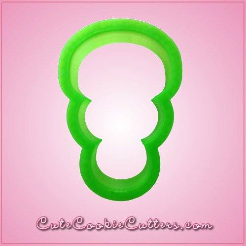 Nerdy Bookworm Cookie Cutter 