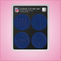 New York Giants Cookie Cutter Set