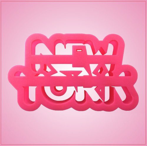 New York Word Cookie Cutter