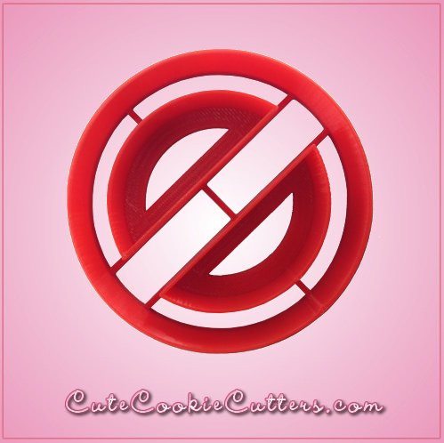 No Symbol Cookie Cutter