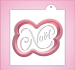 Noel Cookie Cutter With Stencil