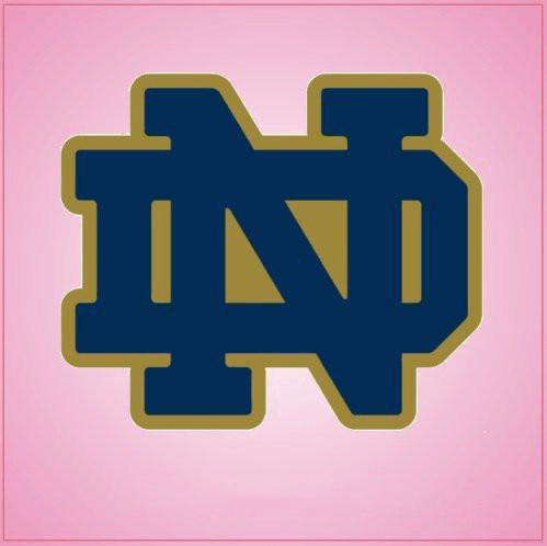 Varsity Letter ND Cookie Cutter 