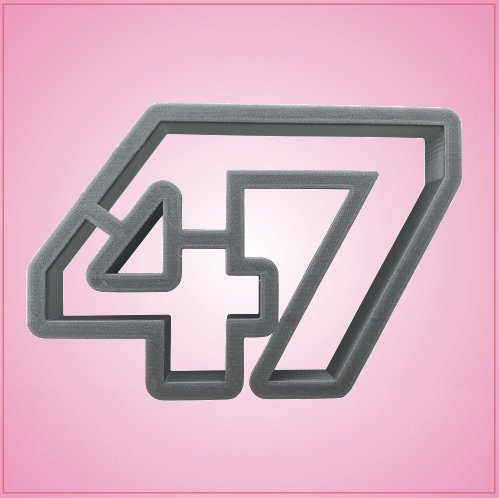 Number 47 Cookie Cutter