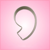 Number 9 Cookie Cutter