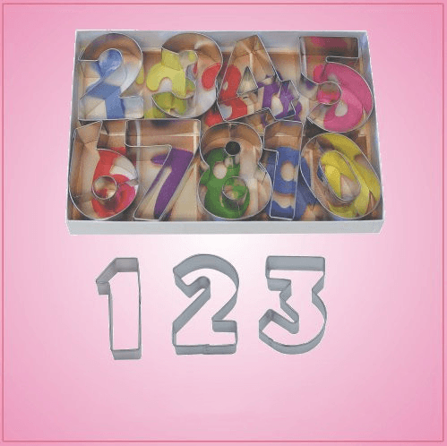 Number Cookie Cutter Set 2
